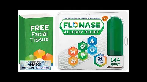 Flonase Allergy Relief Nasal Spray 24-Hour Non-Drowsy Multi-Symptom Relief – 144 Sprays Review