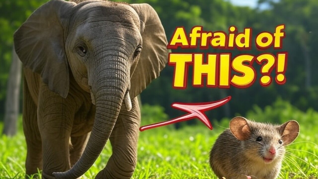 Are Elephants Really Afraid of Mice? 🤔🐘 The Truth Might Surprise You!