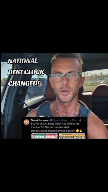 National debt clock closed...