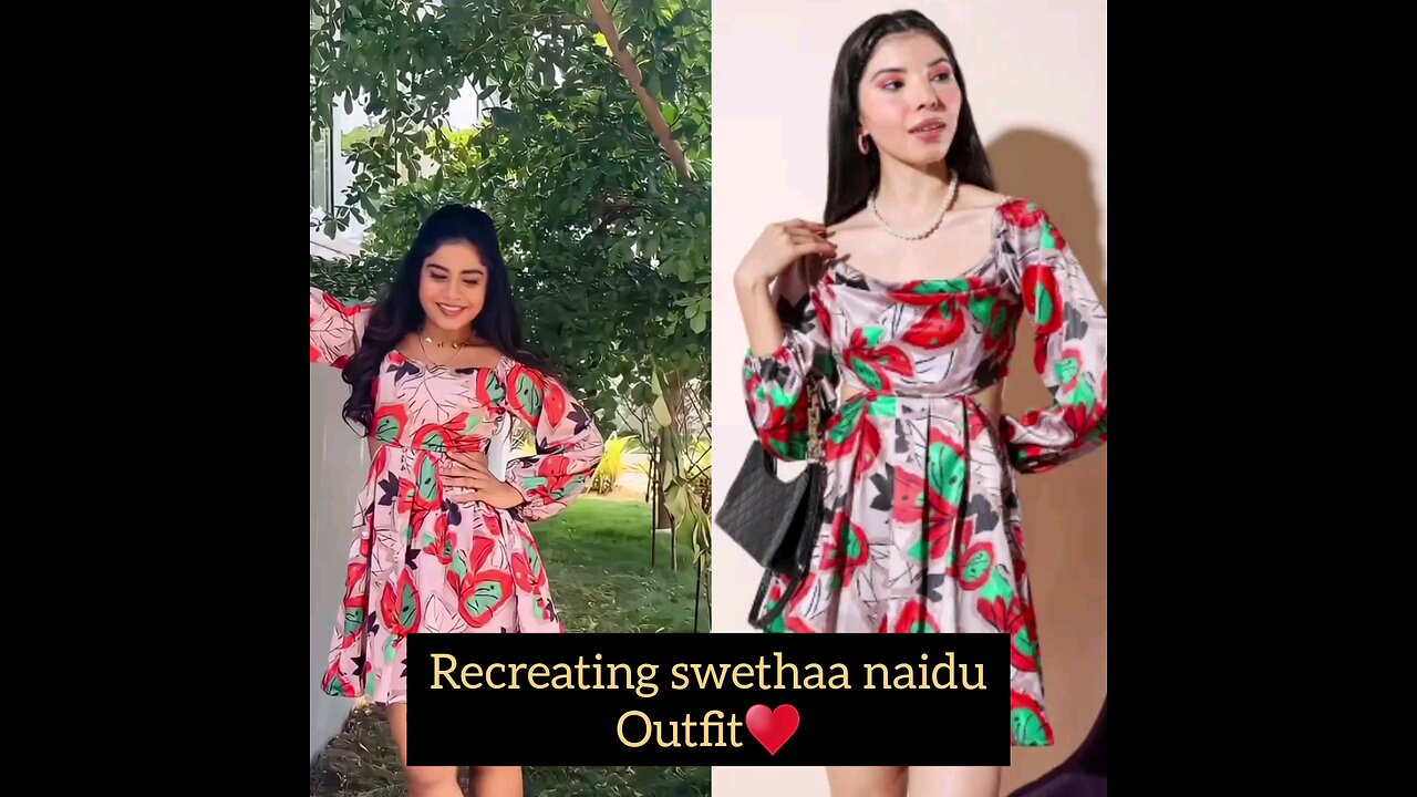 recreating swethaa naidu outfit♥️