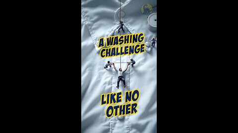 Miniature Laundry Day on a Giant Shirt 👕🧺 - Funny Videos #miniaturemagic #tiny workers