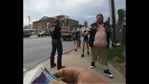 Street Preaching at the Indianapolis Pride Event 2024