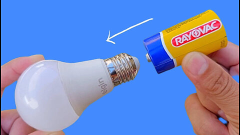 Fix a LED bulb using a paper drink can