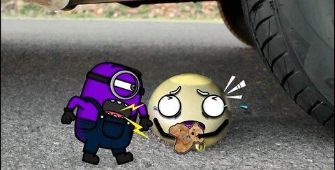 Please Noo Crushing Minons Vs Long Water Balloons Animation 🚓 Crushing Crunchy & Soft Things By Car