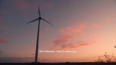 download Rich Webster - How To Work Less