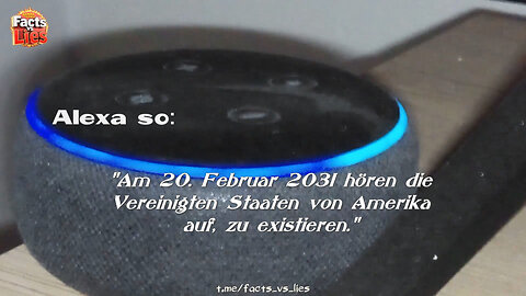 Ich habe Alexa selbst gefragt!