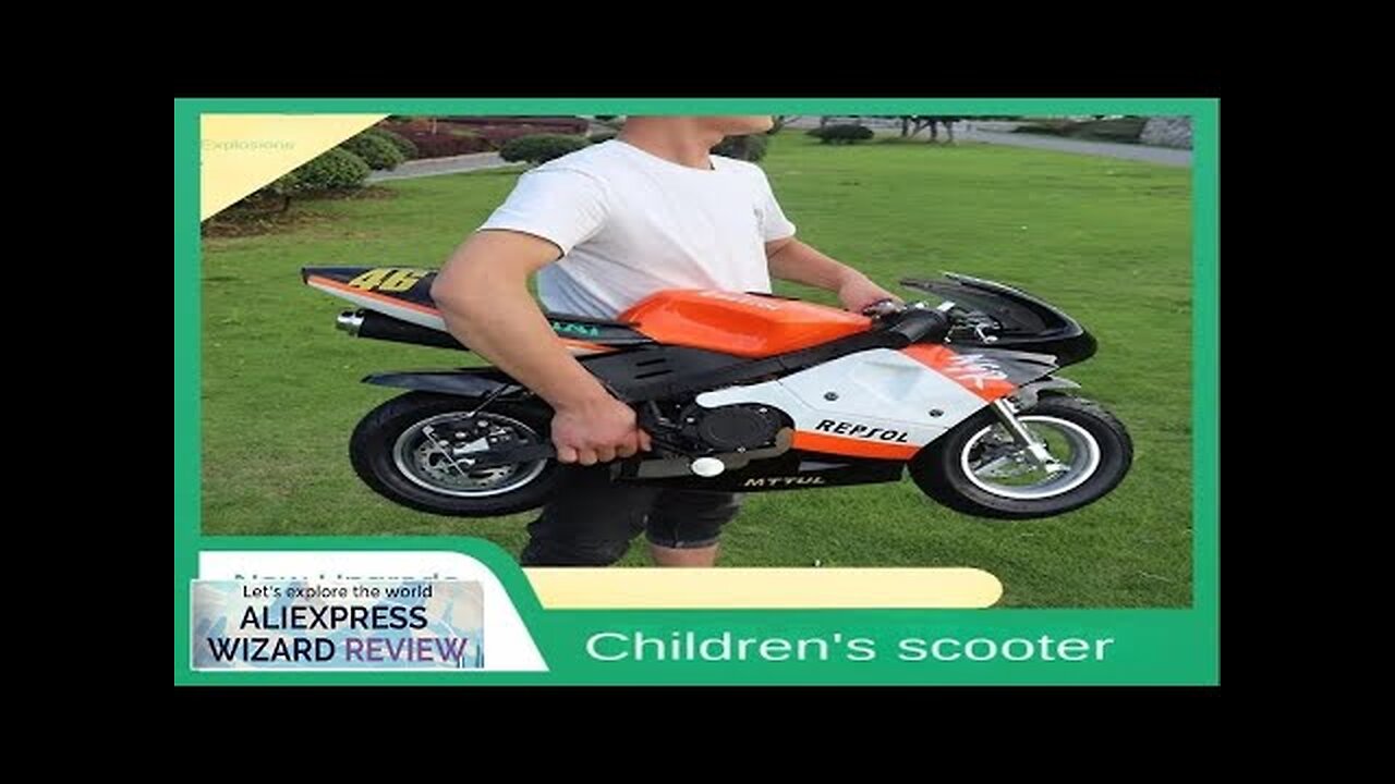 New 49CC mini motorcycle 2-stroke 4-stroke gasoline mini sports car ...