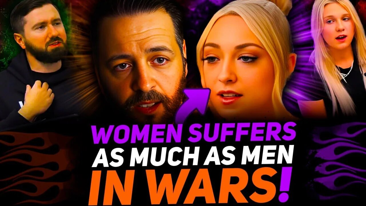 Andrew DEMOLISHES insufferable Delusional Feminists on the effect of Wars on Men vs. Women
