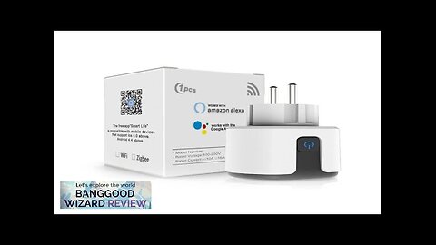 WHDZ03 Tuya 16A 20A Smart Plug EU WiFi Smart Socket Power Monitoring Review