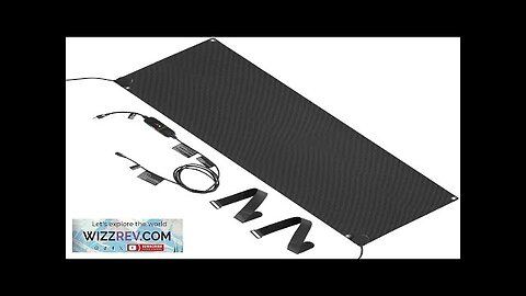 Snow Melting Mat Non-Slip Heated Outdoor Mats 20''x60'' with Power Cord Review