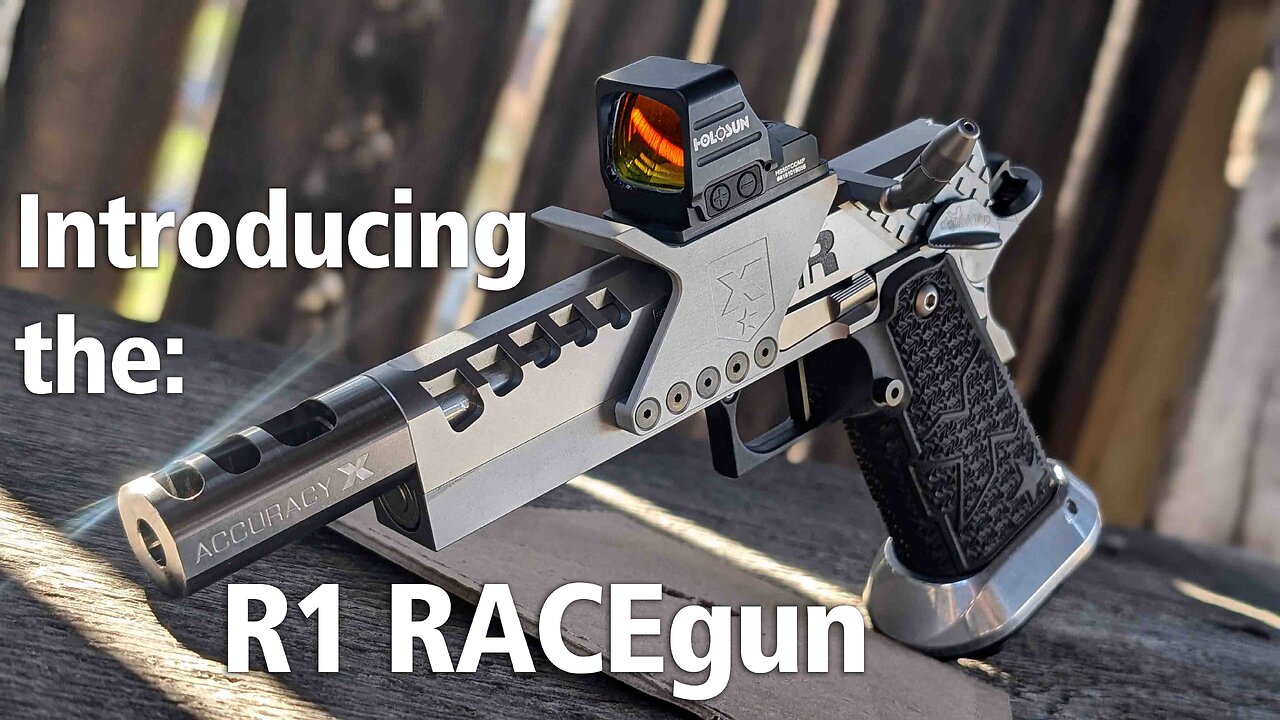 Introducing the New R1 Open Race gun from Accuracy X