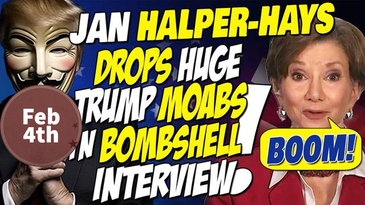 Dr. Jan Halper-Hayes Drops HUGE 2.5.2025 - Trump MOABS in BOMBSHELL Interview