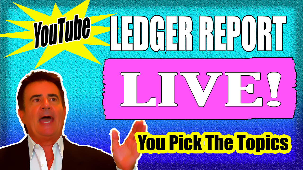 LEDGER REPORT LIVE: Trump National, Gaza! The Border. Mexico. Canada. Panama Canal. The list goes on
