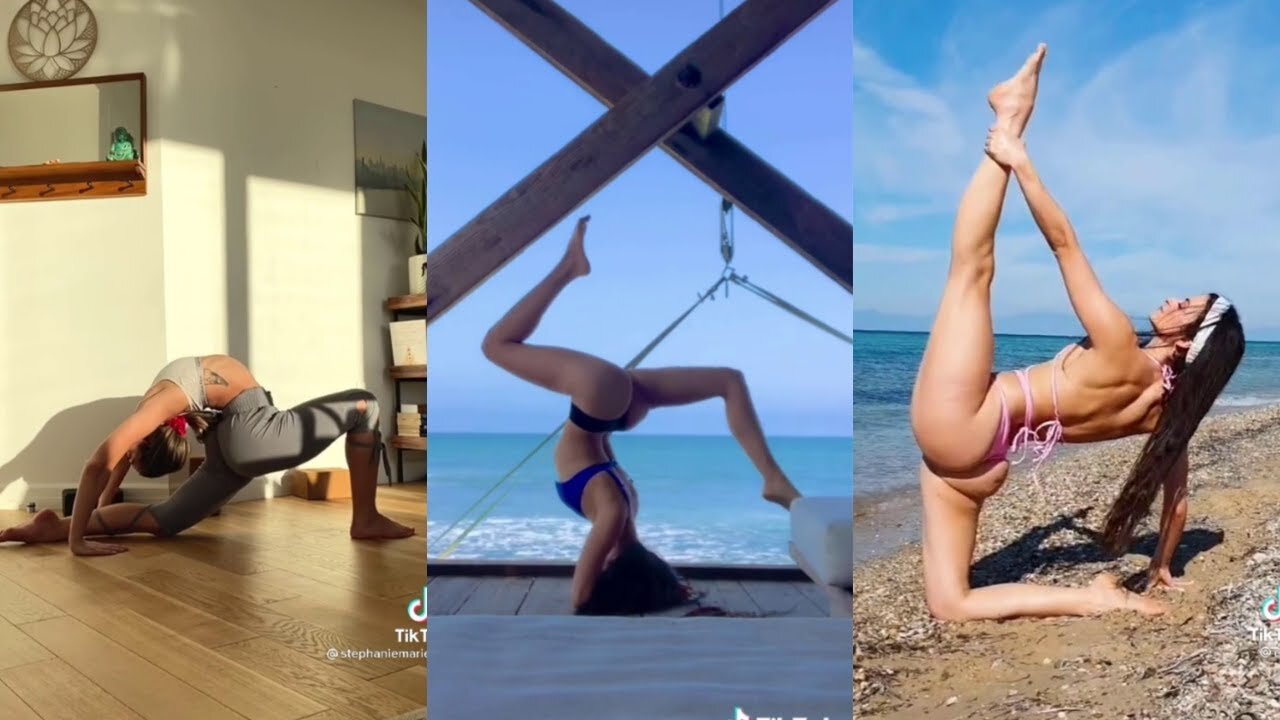 Yoga Hotties showing Flexible Sexy Moves