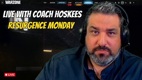 🔴LIVE - RESURGENCE MONDAY (COACH ON 1 KNEE)
