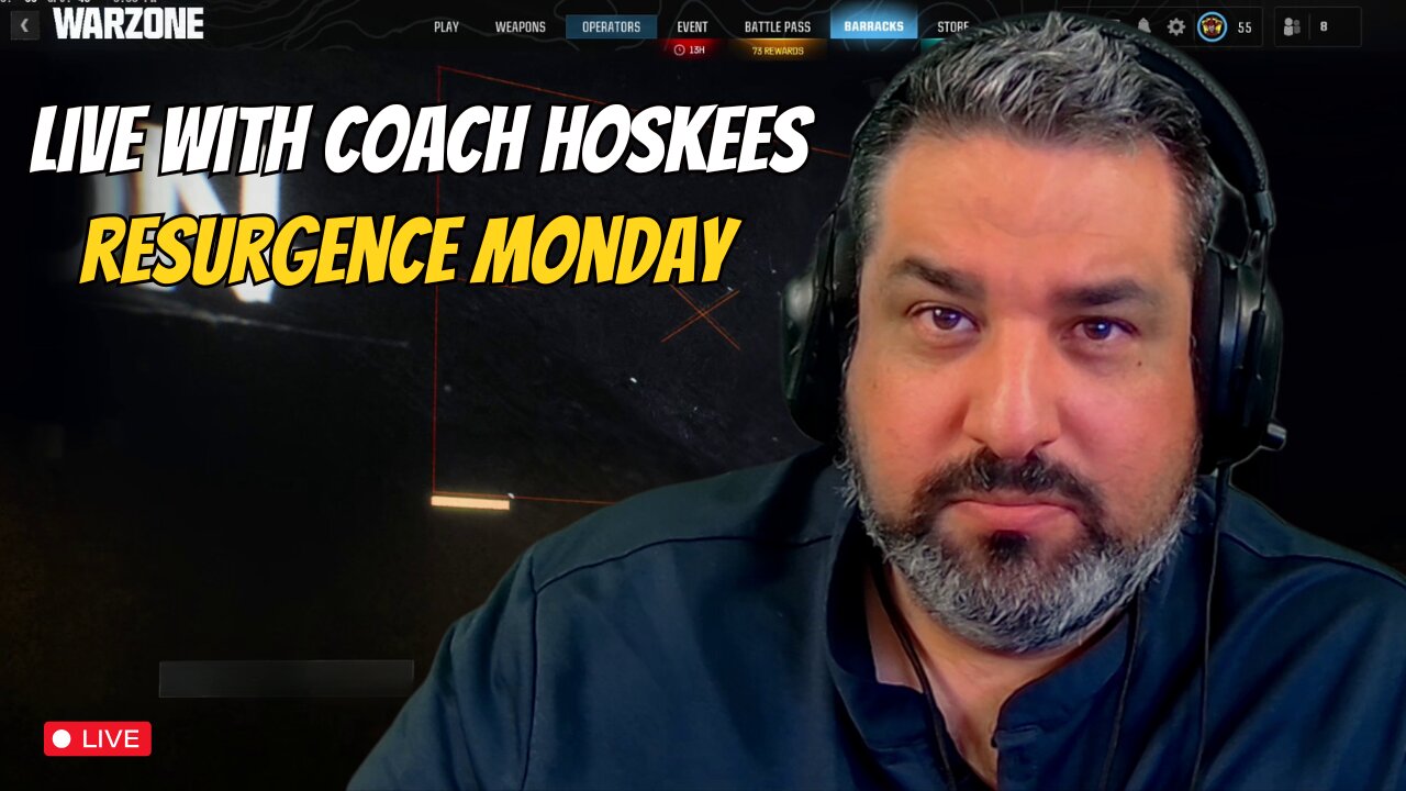🔴LIVE - RESURGENCE MONDAY (COACH ON 1 KNEE)