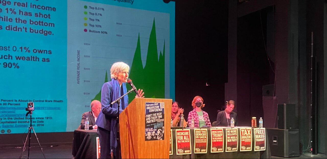 Jill Stein Returns With Message To Stand Against The Two Party System