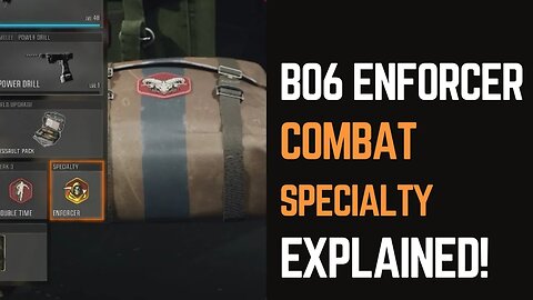 What is Enforcer Combat Specialty in BO6? Explained!