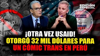 FEB 4 - USAID financió con 32 mil dólares cómic trans en Perú