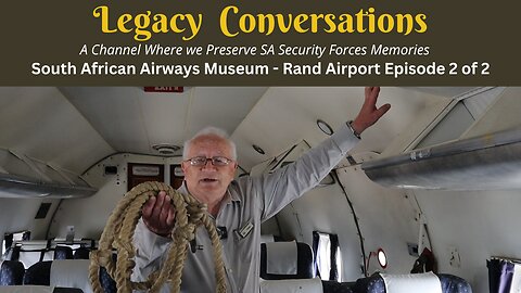 South African Airways Museum Episode 2 - DC4 and Lockheed L18 Lodemaster - Peter Boshoff