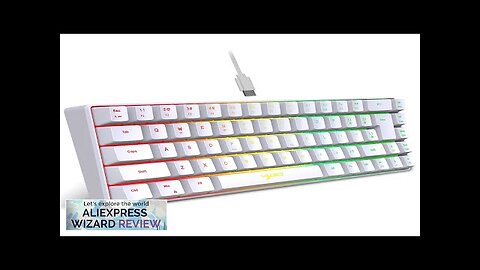 HXSJ V200 Wired K68 RGB Streamer Mini Gaming Keyboard 19-Key Conflict-Free Membrane Review