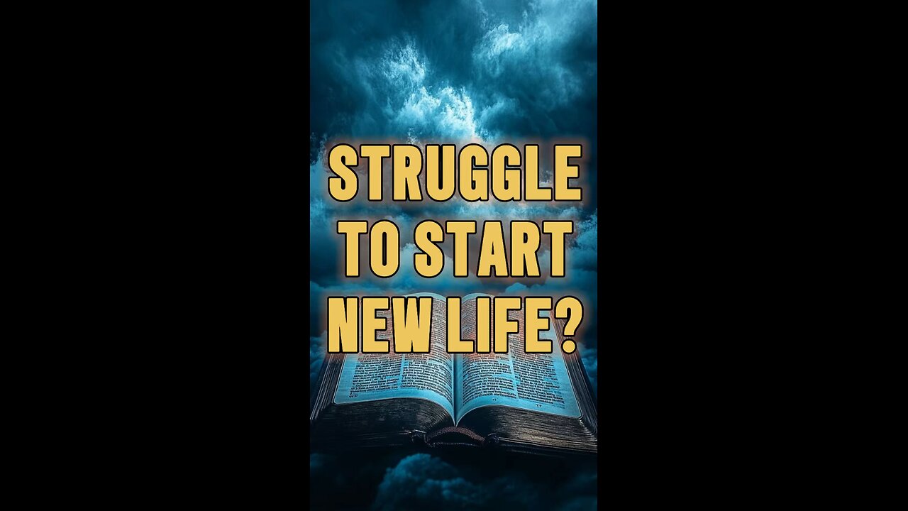 Struggling To Start New Life? 🌟 #jesus #bible #truth #repent #shorts