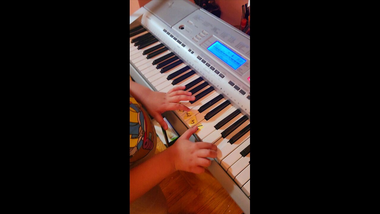 Playing my Piano