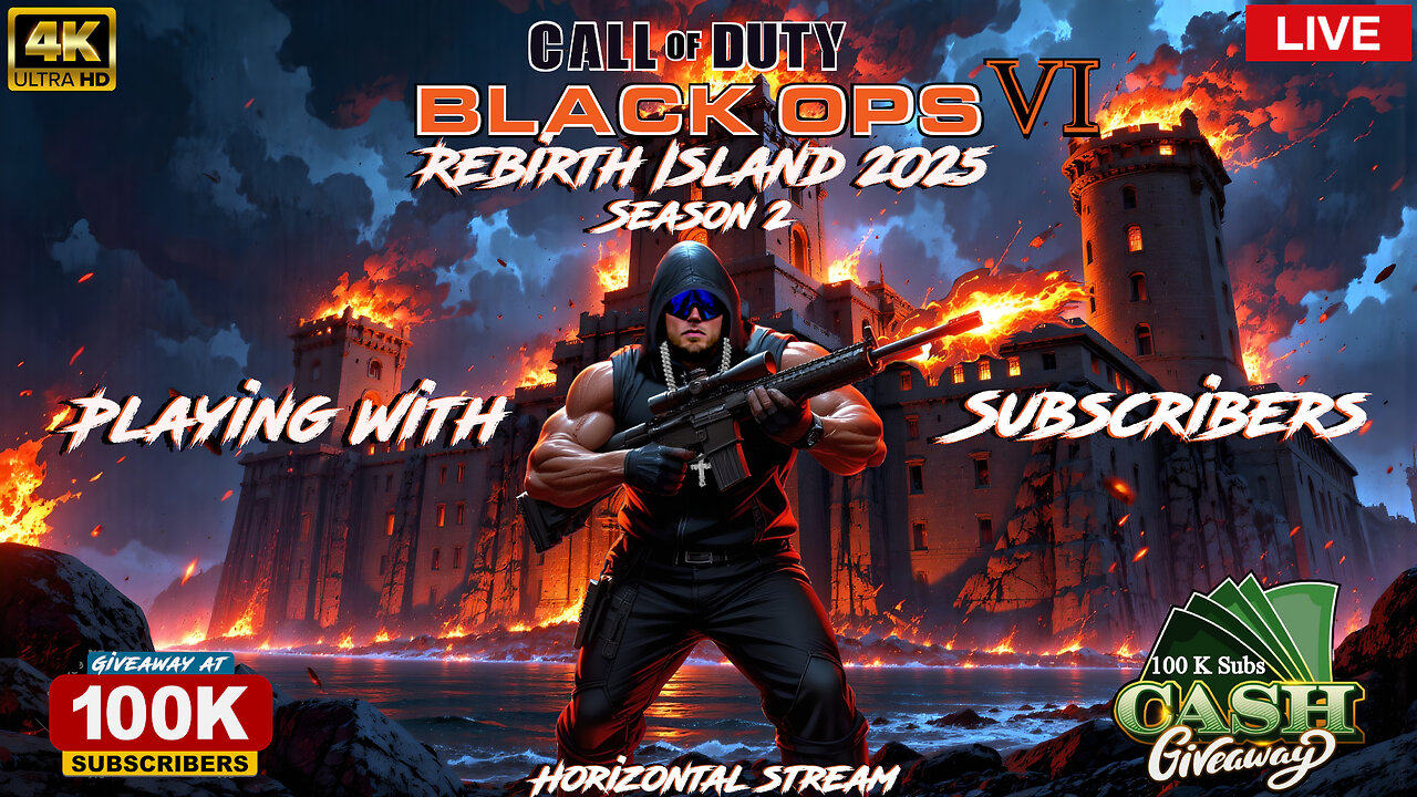 🔴 Call Of Duty Warzone Rebirth Island & Area 99 Live w/ Subs #callofduty #warzone #bo6 #cod