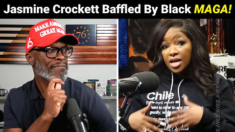 Jasmine Crockett DOESN'T Understand Black Trump Supporters!