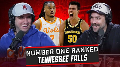 Number One Tennessee Falls To Florida + Will Michigan Win The Big 10?