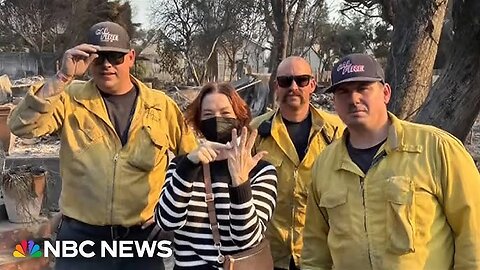 Wedding ring found amid Palisades Fire rubble