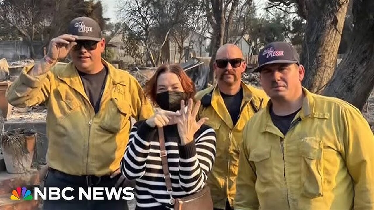 Wedding ring found amid Palisades Fire rubble