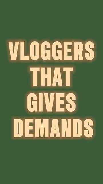 Vloggers That Give Demands? 😤 #jesus #solutions #prayers #talks #demands #shorts
