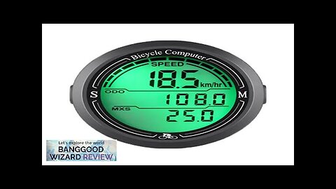 XANES Wireless Bicycle Computer IP67 Waterproof Bike Speedometer Bicycle Odometer Stopwatch Review