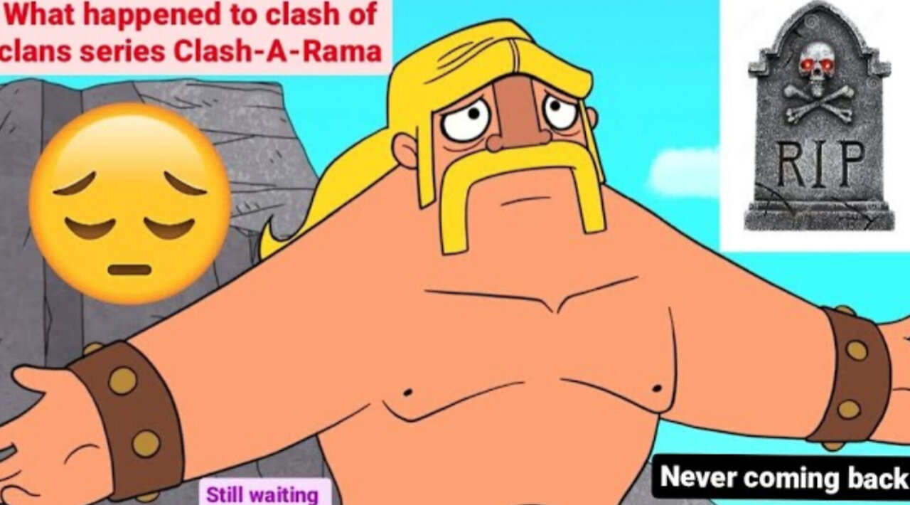 What Happened To Clash Of Clans series Called Clash-A-Rama (The Sad Downfall 😔 🥲😔)