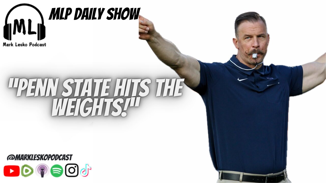 Penn State Football Spring lifts, NFL Draft and more || Mark Lesko Pod Daily show #pennstatefootball