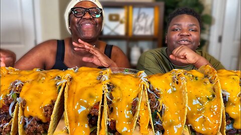 A CLARION CALL IS COMING IN 72 HOURS..| CHEESY NACHO TACOS!| MUKBANG EATING SHOW!