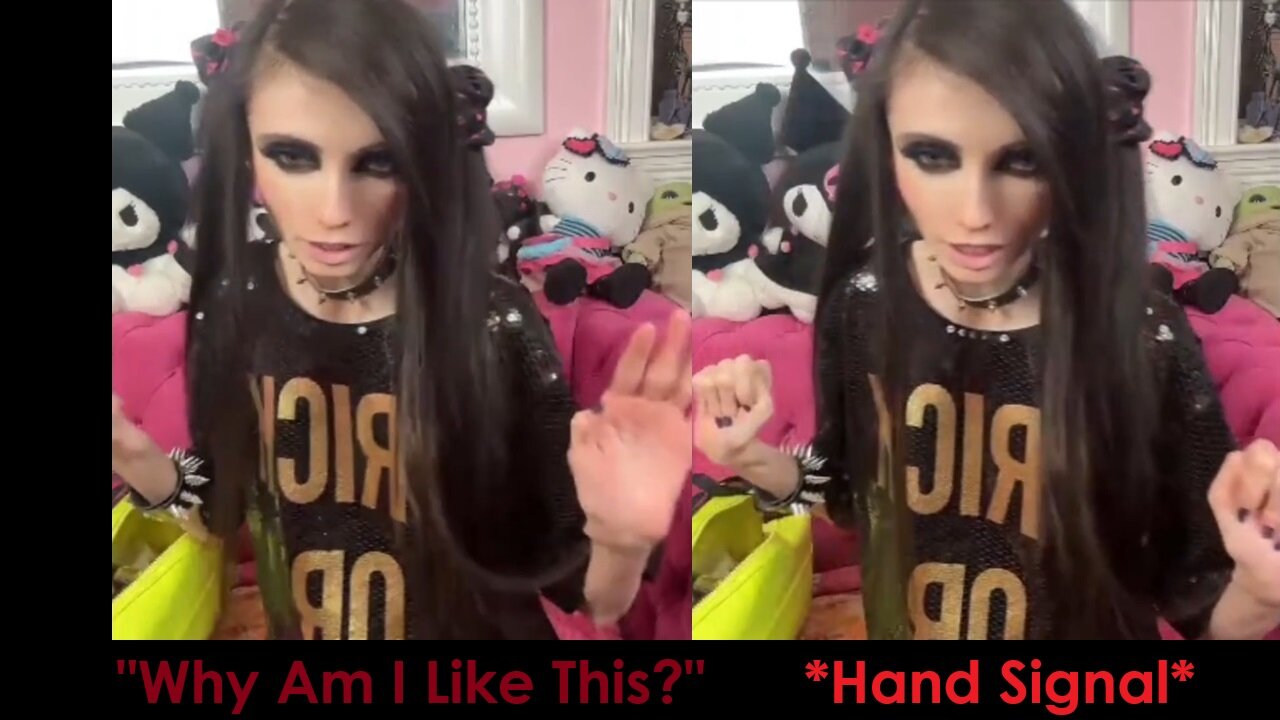 Eugenia Is Doing The Hand SIgnal For Help (This Video Is A Mess, But Oh Well)