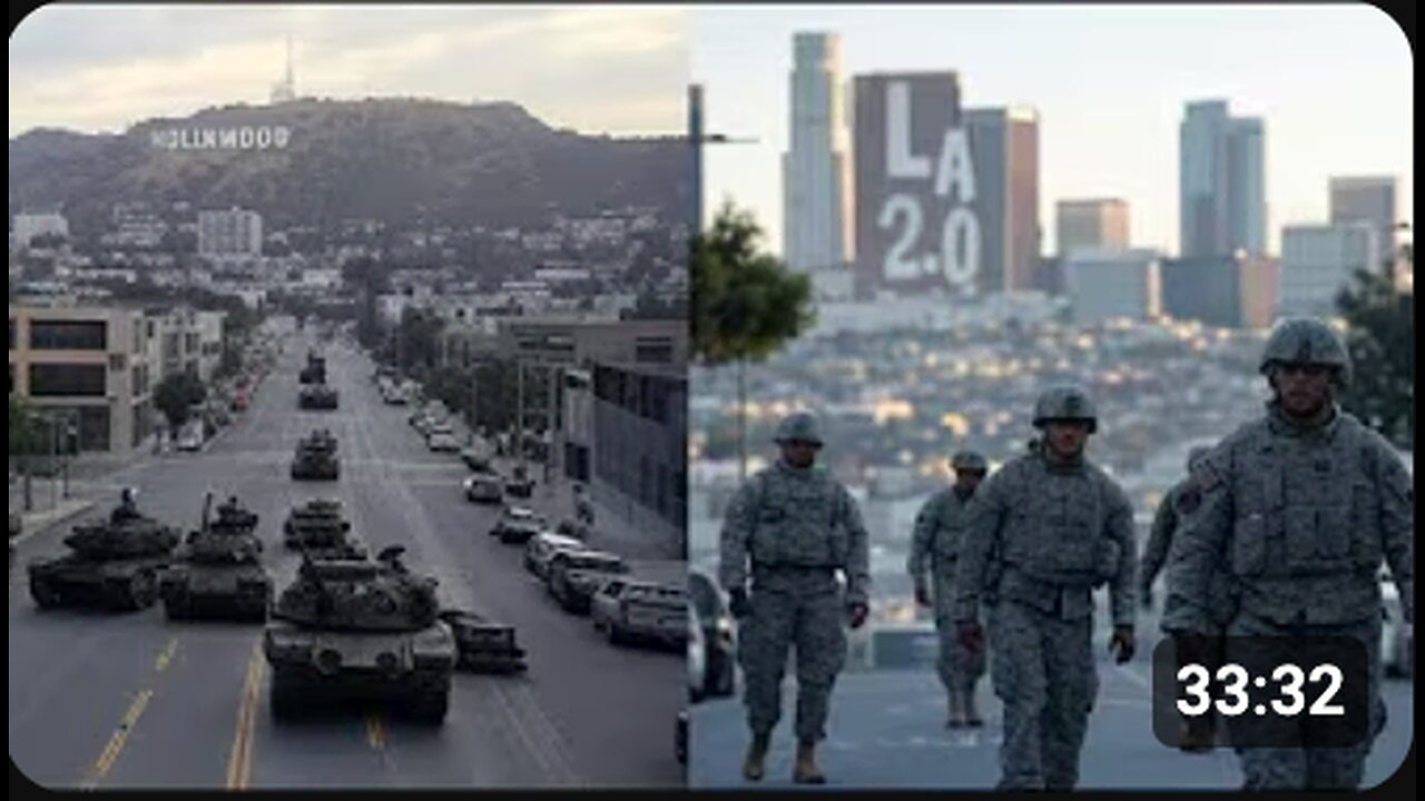 L.A. 2.0 "THE REBUILD" IS ALREADY UNDERWAY WHILE FIRES STILL BURN! THE MARTIAL LAW PLAN IS NEXT!