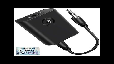 B10S 2 in 1 bluetooth 5.0 Transmitter Receiver TV PC Car Speaker Review