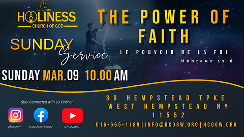 HCOG || Sunday Service 10AM