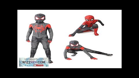 Superhero Spiderman Kids Costume Set 12 Style Iron Miles The Amazing Spiderman Review