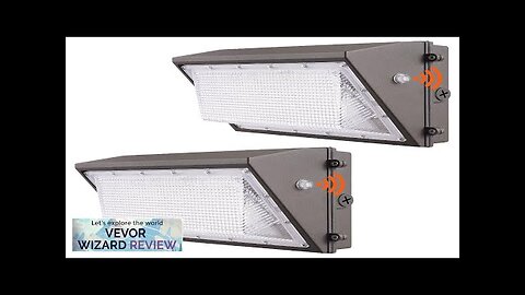 VEVOR 2PCs LED Wall Pack Lights 100W 10800LM 5000K Commercial Outdoor Lights Review