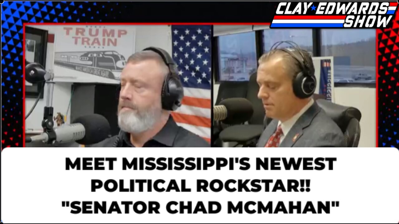 Meet Mississippi's Newest Republican ROCKSTAR Politician, Senator Chad McMahan