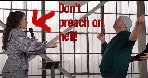 Katheryn Krick says, "Don't preach on hell!"