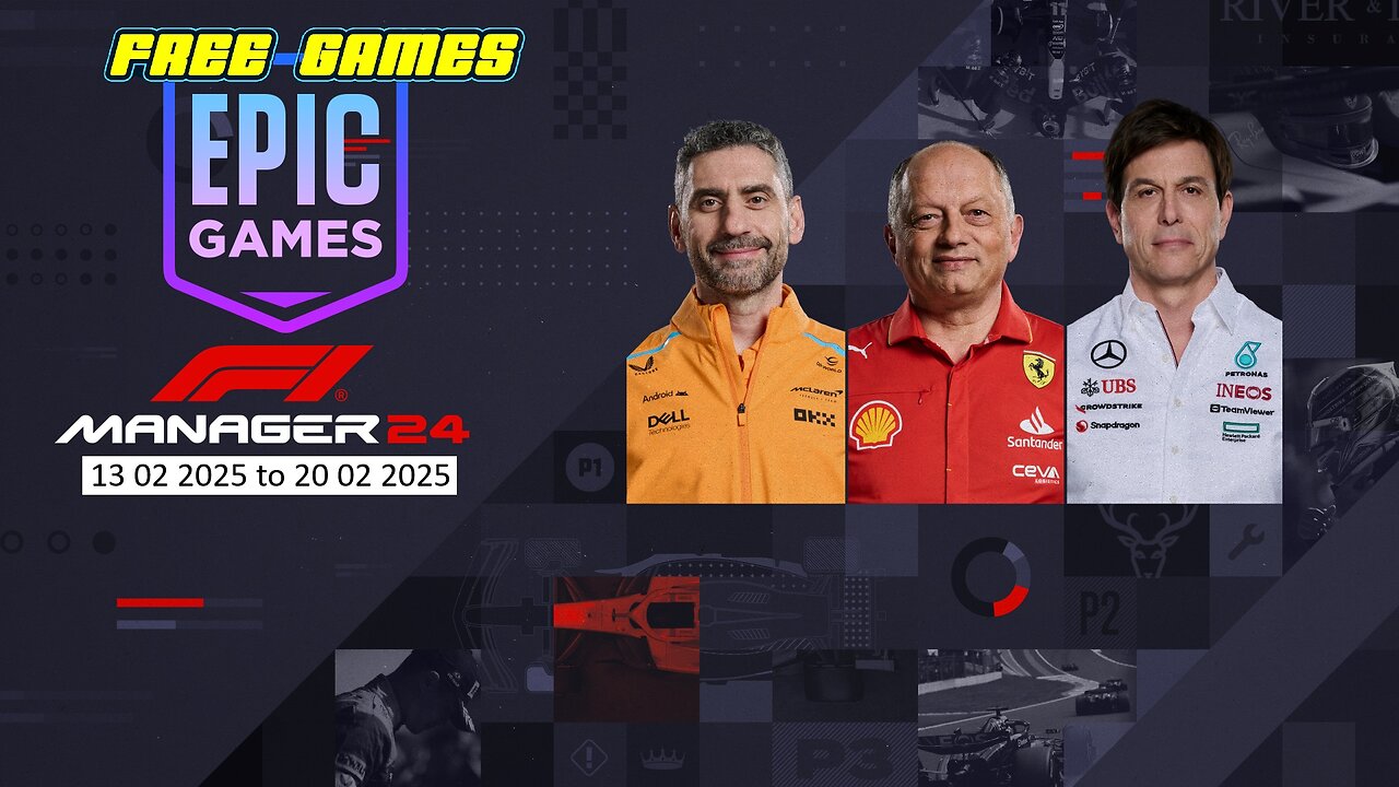 Free Game ! F1 MANAGER 2024 ! Epic Games! 13 02 2025 to 20 02 2025