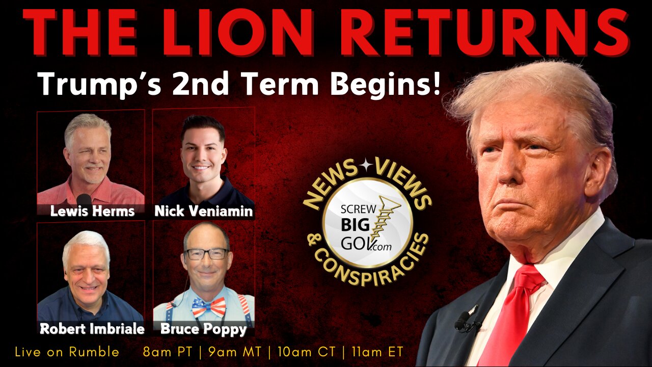 THE LION RETURNS: Trump's 2nd Term Begins!