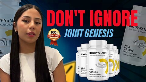 Joint Genesis The Secret to Pain-Free Joints & Mobility—Must-See Breakthrough!