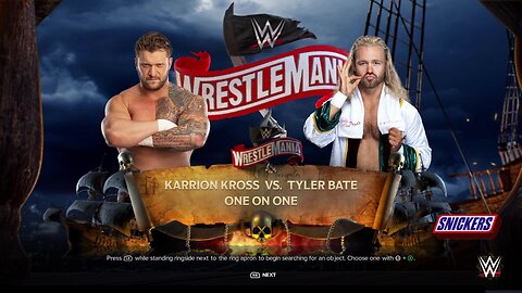 WWE 2k24 Karrion Kross vs Tyler Bate