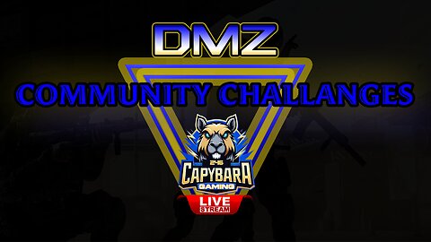 DMZ Live: Challenge Wednesdays First Stream on Rumble